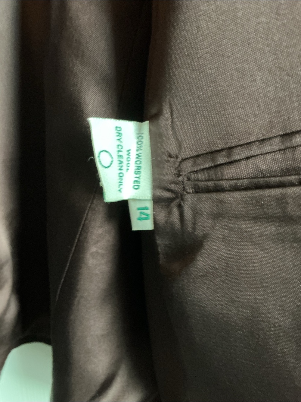Austin Reed Chocolate Brown Single-Button Blazer - Picture 5 of 5